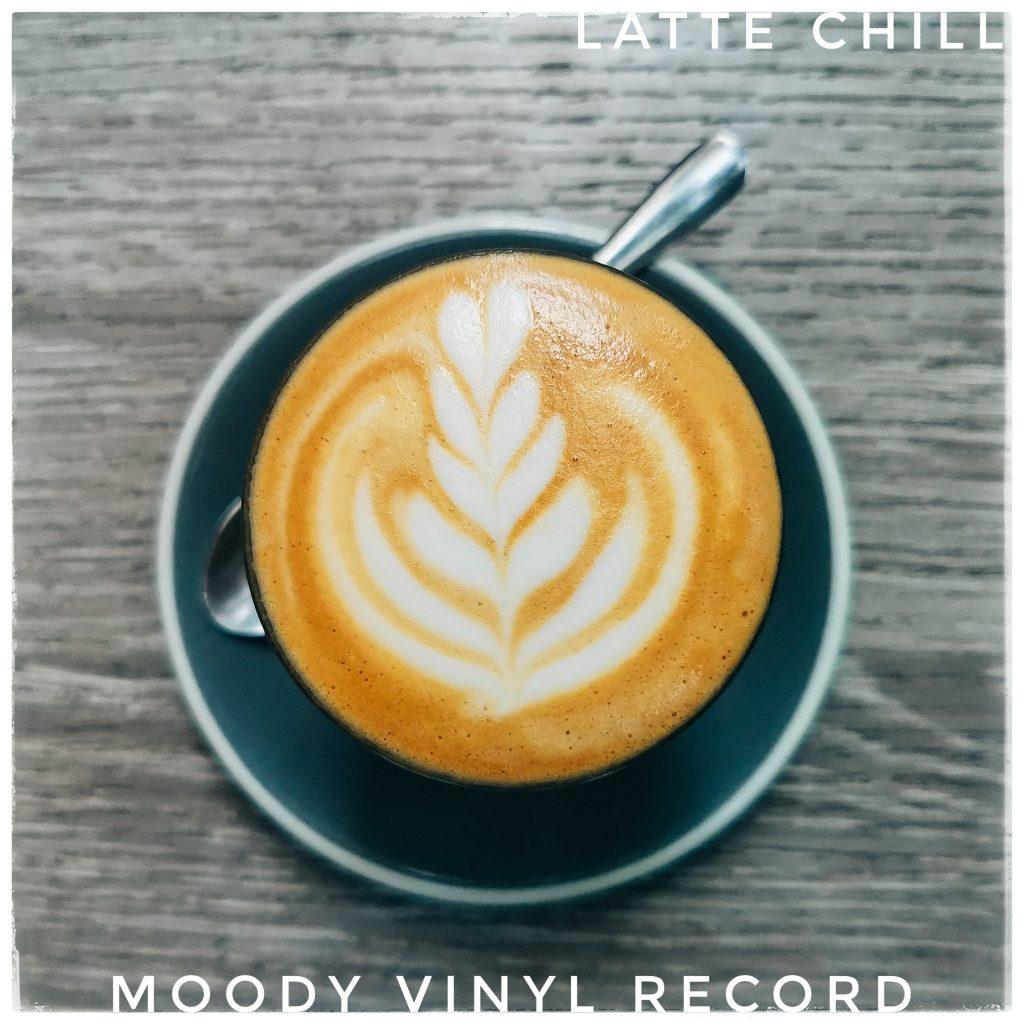 Moody Vinyl Record from Travellers lofi album by Latte Chill