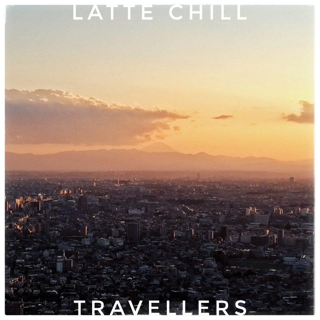 travellers lo-fi cover with Tokyo scenery